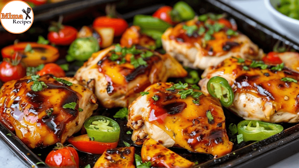  Hawaiian Chicken Sheet Pan Lunch