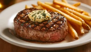 xt: served with crispy fries