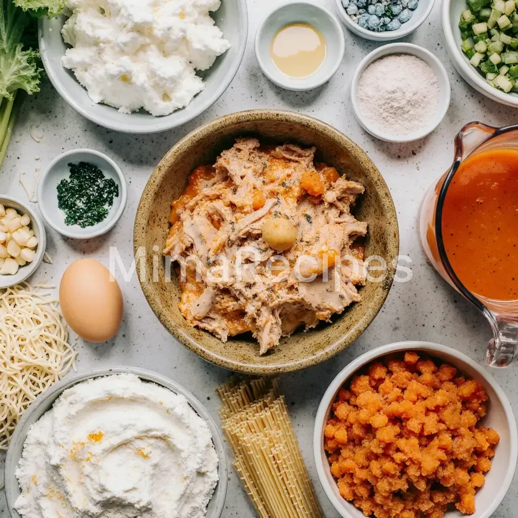 Buffalo Chicken Lasagna