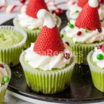 Grinch Mini Cheesecakes