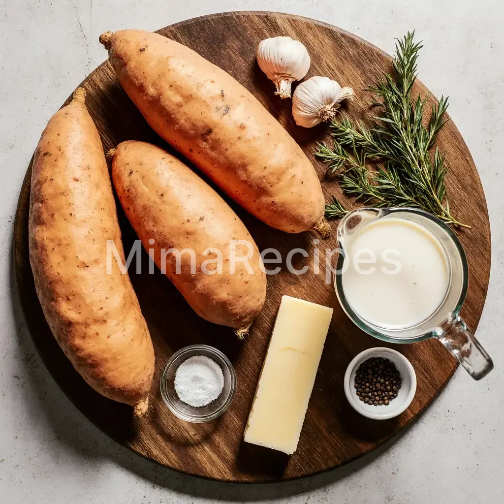 Mashed Sweet Potatoes Savory