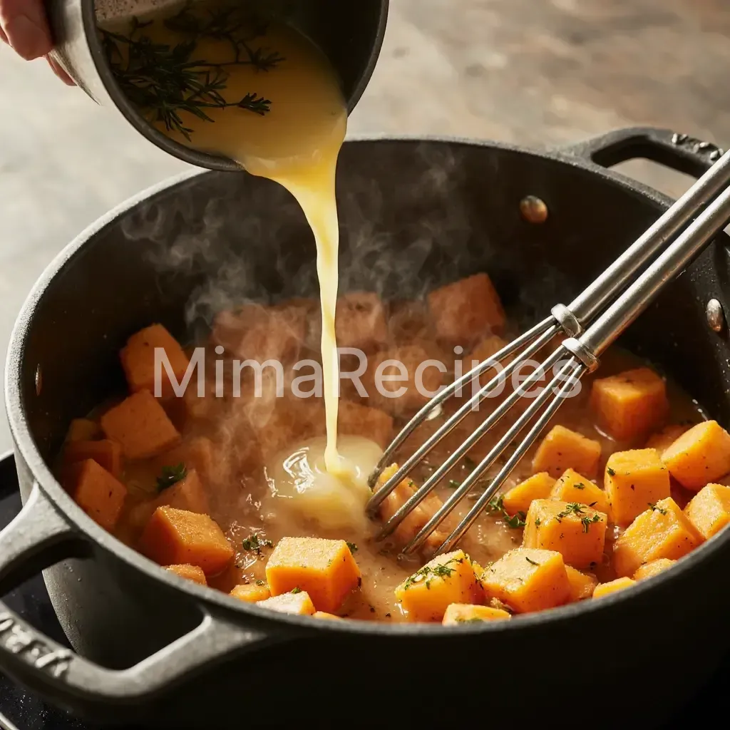 Mashed Sweet Potatoes Savory
