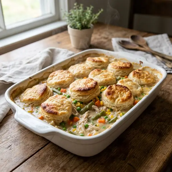 Chicken Pot Pie Casserole
