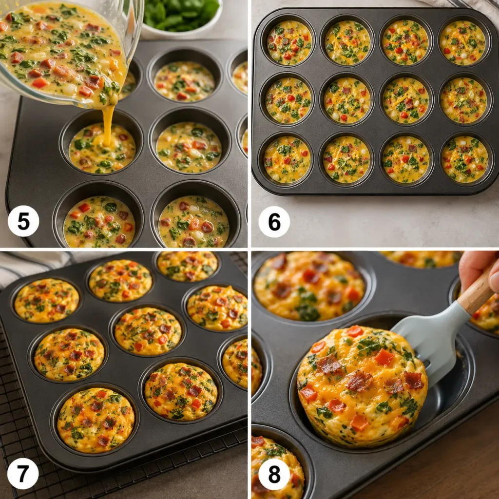gg Muffins Step-by-Step – Baking and Serving