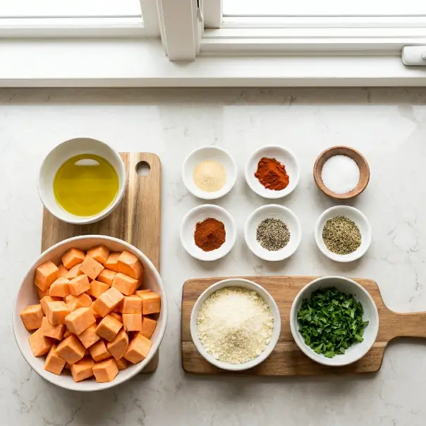 Sweet Potato Bites Ingredients